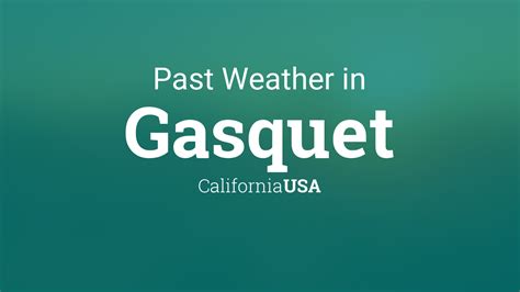 gasquet california historical weather